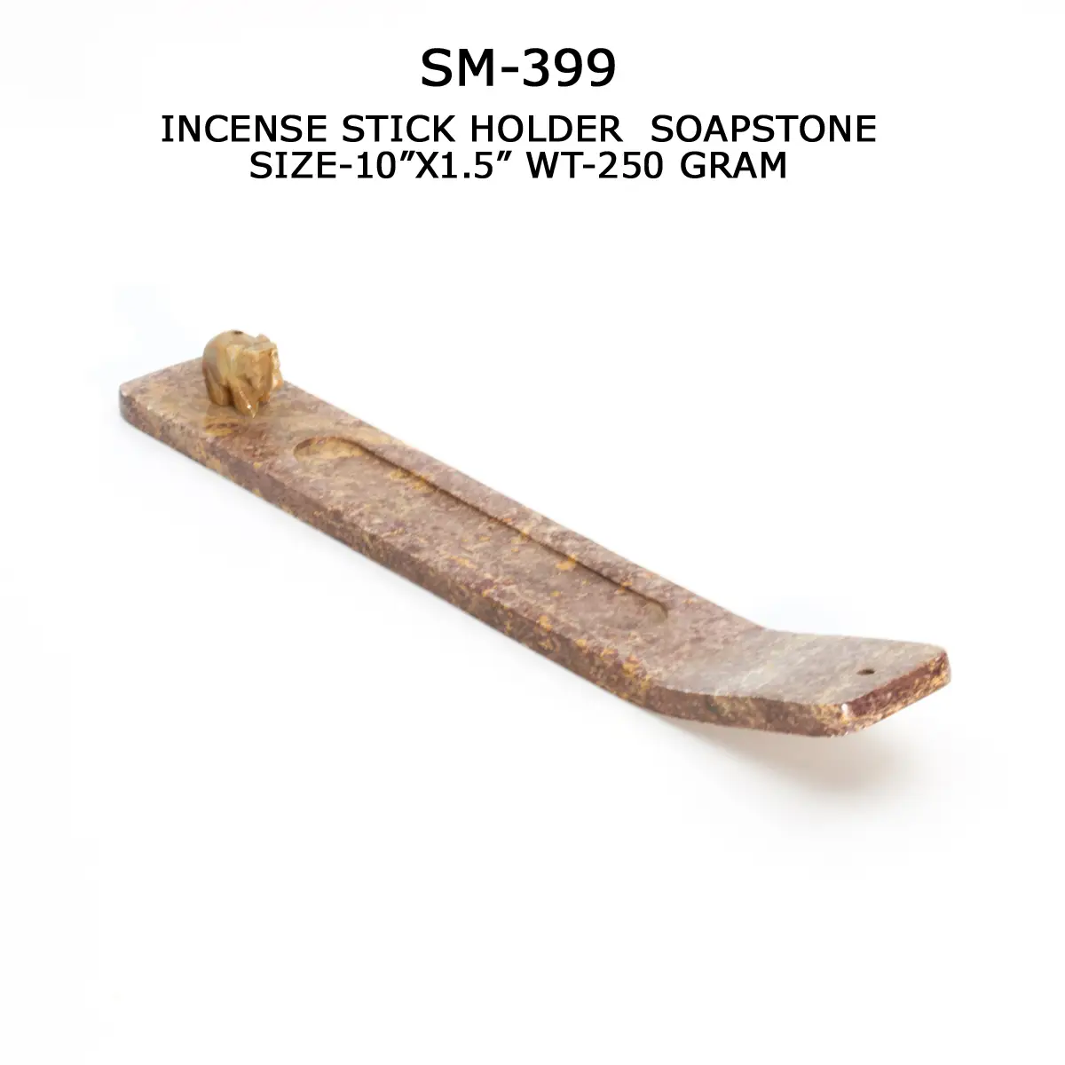 INCENSE STICK HOLDER SOAPSTONE